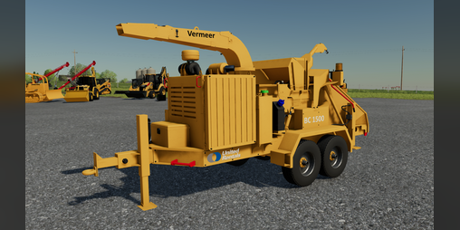 Cover image for United Rental Vermeer BC 1500 Chipper