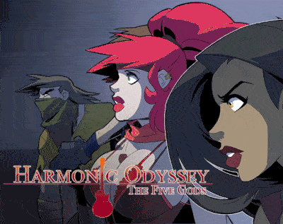 Cover image for Harmonic Odyssey: The Five Gods