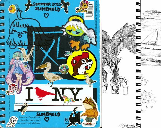 Cover image for slimemold's September 2024 Sketchbook