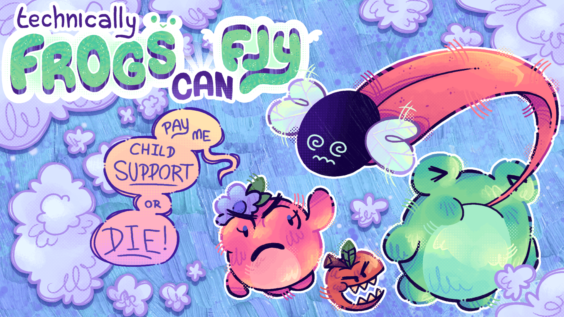 Cover image for Technically Frogs Can Fly