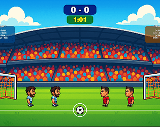 Soccer Arcade: Legends Duel game screenshot