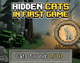 Hidden Cats in First Game game screenshot