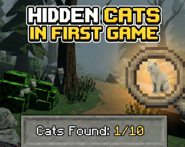 Hidden Cats in First Game