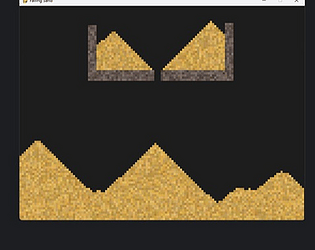 Falling sand game screenshot