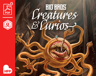 Cover image for Creatures & Curios (PDF)