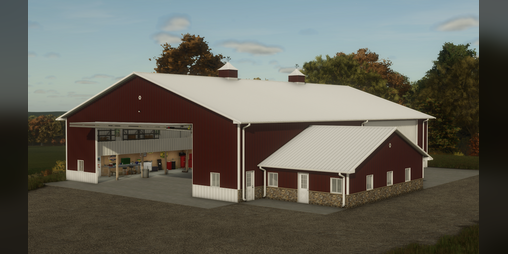 Cover image for FS25 72x112 Morton Shop
