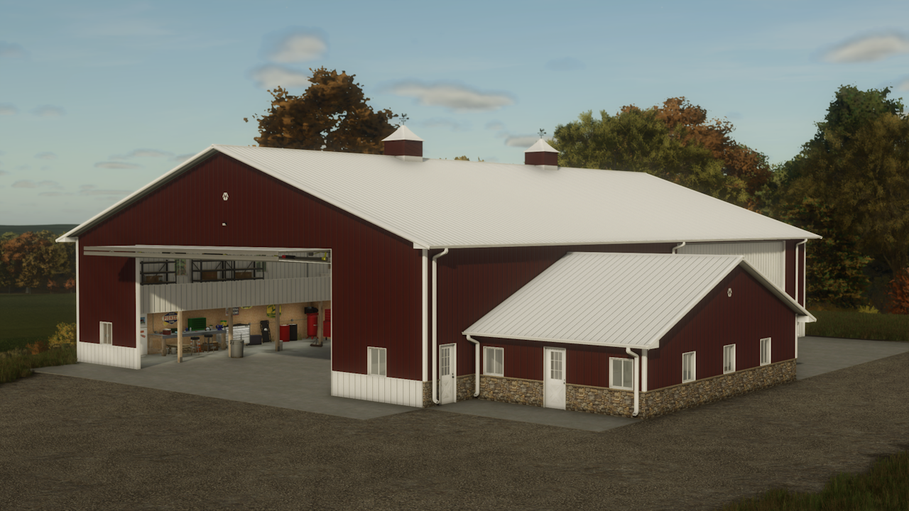 Cover image for FS25 72x112 Morton Shop