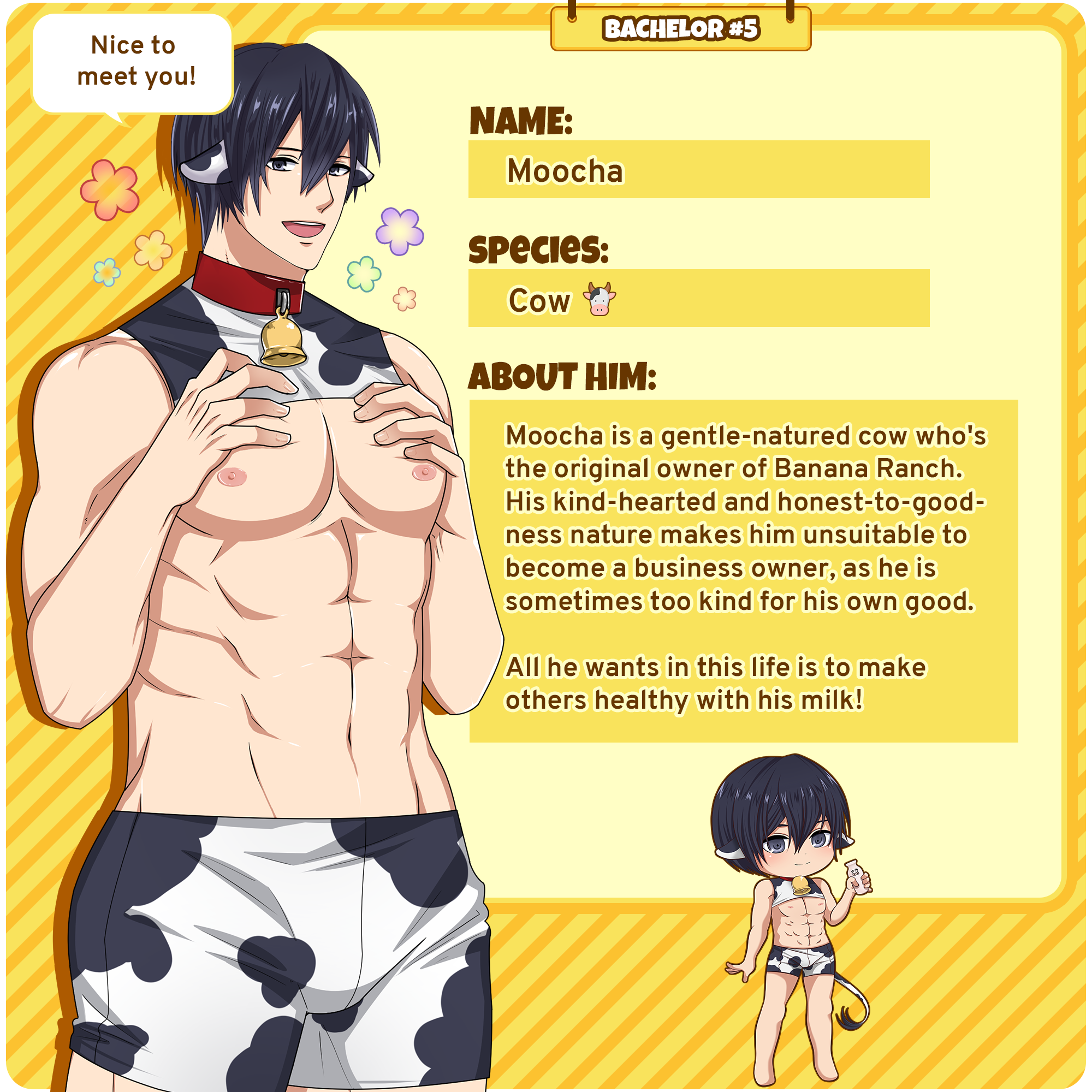 2000px x 2000px - Banana Ranch: 18+ BL/Yaoi/Gay Visual Novel / Dating sim game by Meyaoi Games