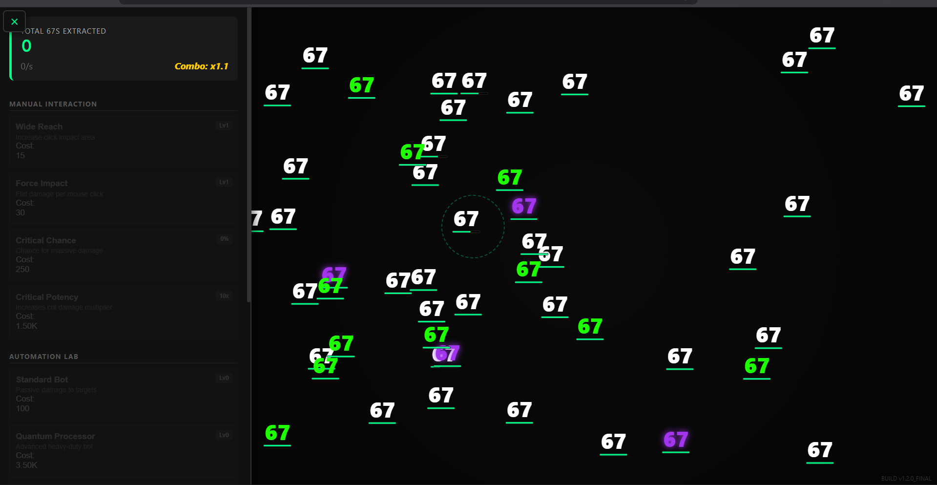 67 clicker