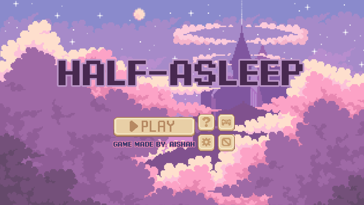 Cover image for Half-Asleep
