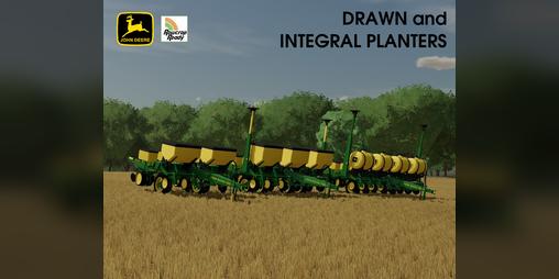 Cover image for John Deere 7000 and 7200 Planters - 30" RCR - FS22