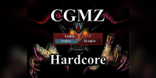 Cover image for [CGMZ] Hardcore for RPG Maker MZ