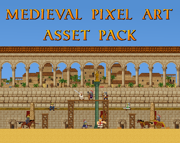 Medieval Pixel Art – Full Game Asset Pack by rebabi