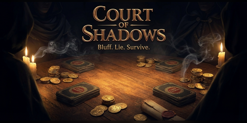 Cover image for Court of Shadows - Online Bluffing & Social Deduction Card Game