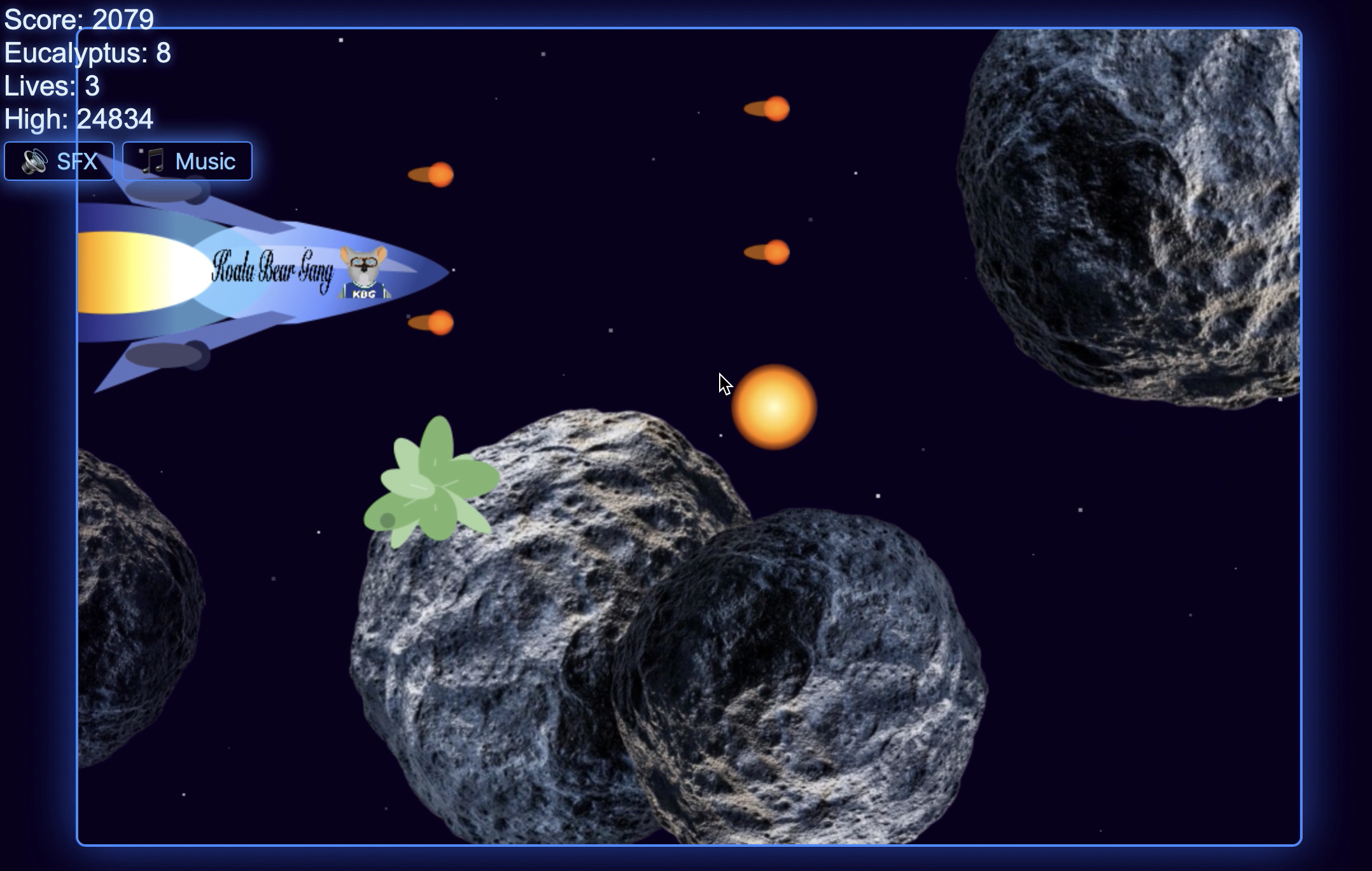 Cover image for Koala Bear Gang- Rocket Escape