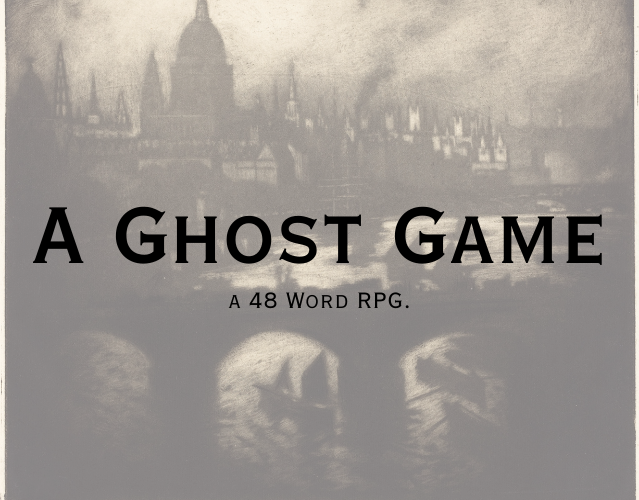 Cover image for A Ghost Game
