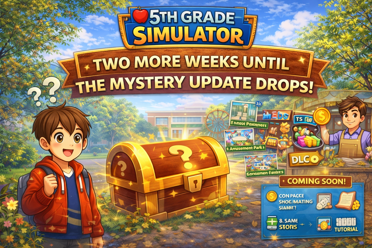 💝 5th Grade Simulator — Mystery Update Nearly Complete (Releasing on ...