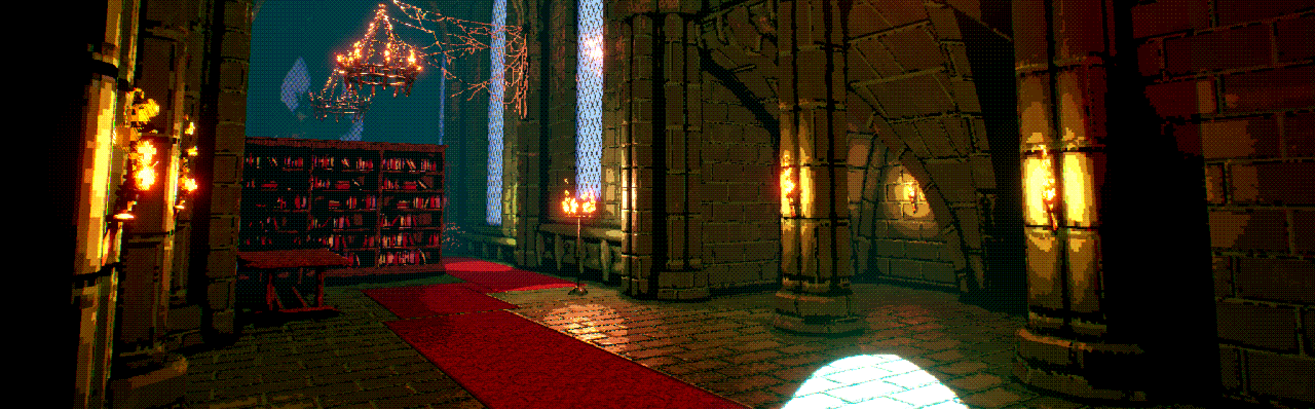 Retro Procedural Dungeon Crawler - WIP