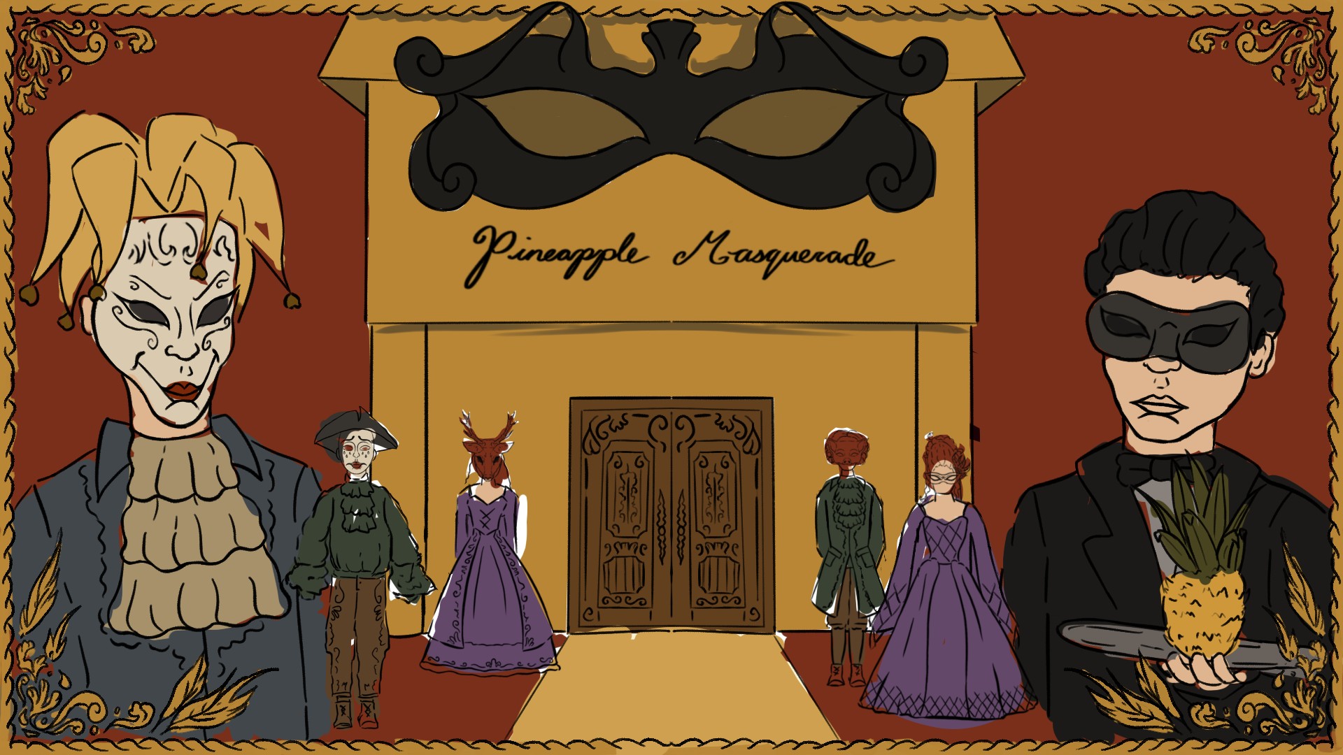 Pineapple Masquerade