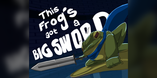 Cover image for This Frog's Got a BIG SWORD?!