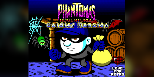 Cover image for Phantomas Adventures: Goldter Mansion