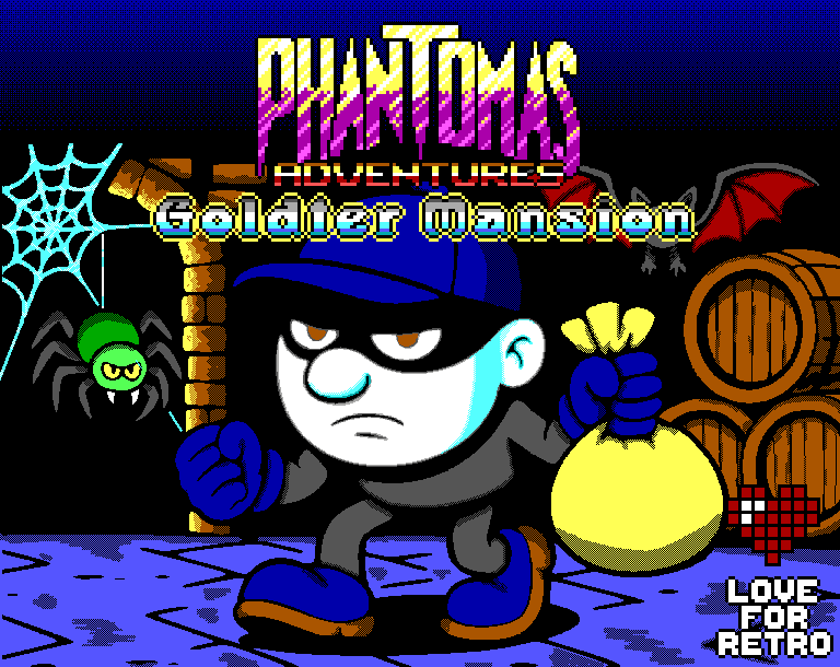 Cover image for Phantomas Adventures: Goldter Mansion