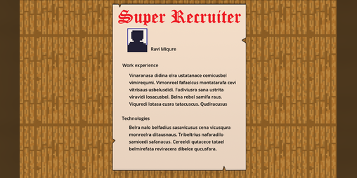 Cover image for SuperRecruiter