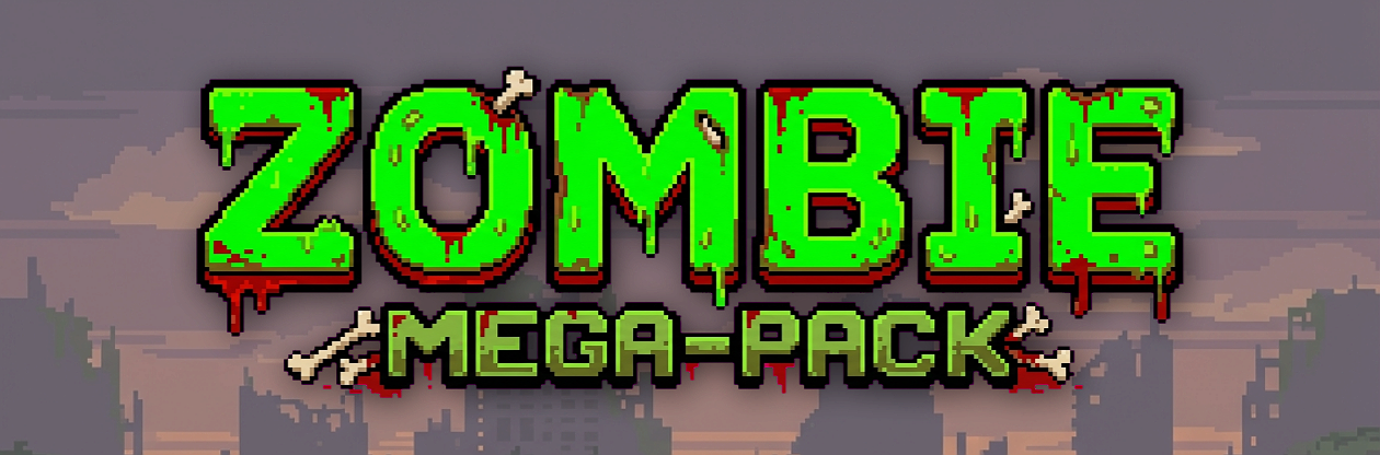 Free Zombie Pixel Art Avatar Pack | 100 Character Sprites by Mixels.ai