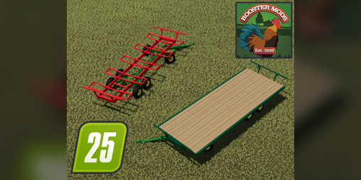 Cover image for John Deere Bale Wagons