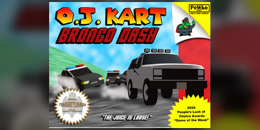 Cover image for O.J. Kart: Bronco Dash