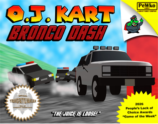 Cover image for O.J. Kart: Bronco Dash