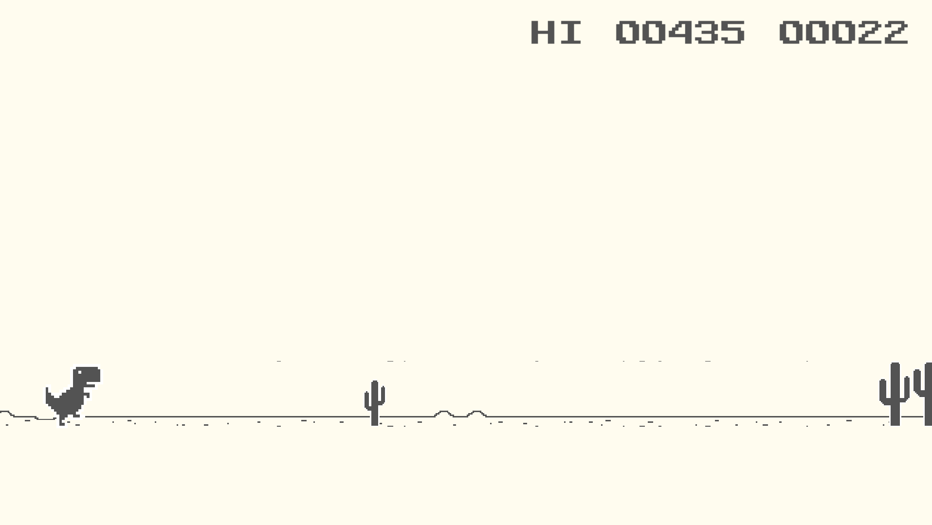 Chrome Dino Game
