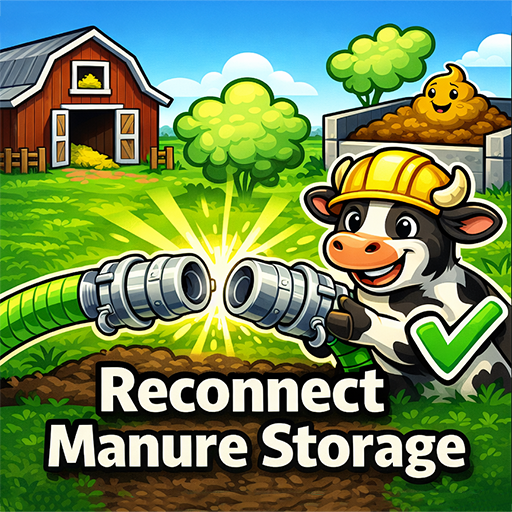 Cover image for FS25 Reconnect Manure Storage