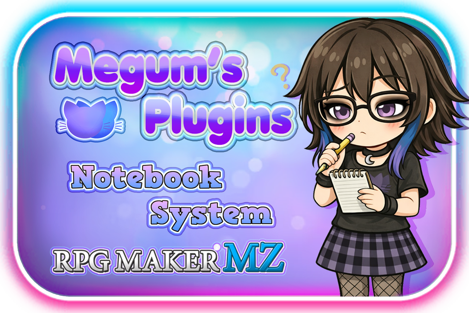 RPG MZ Plugin: Notebook System
