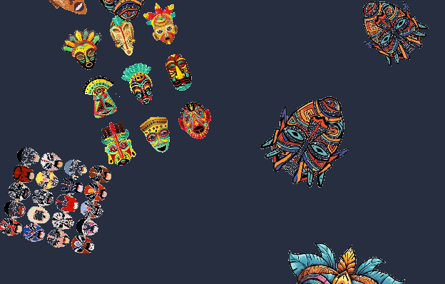 Mask Pattern Game Guess the mask. by cpentyc