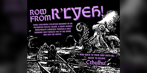 Cover image for Row from R'lyeh