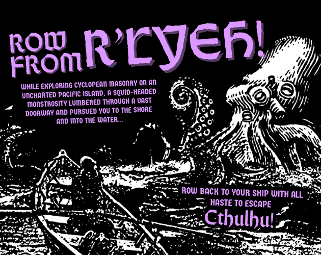 Cover image for Row from R'lyeh