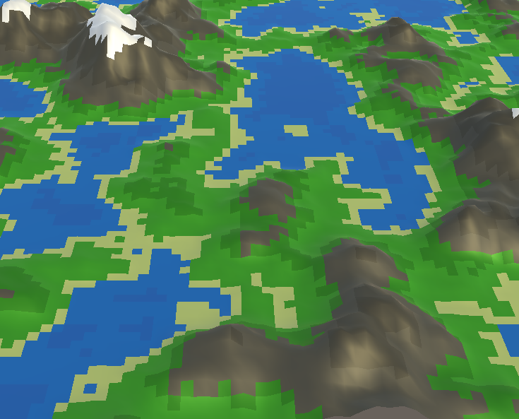 Procedural Generated Island - TEST