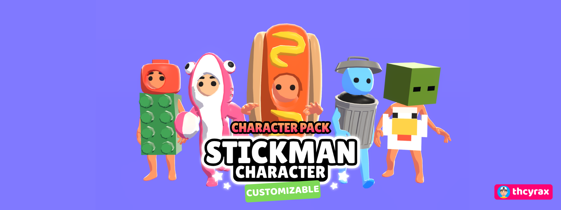 Customizable Stickman Hypercasual