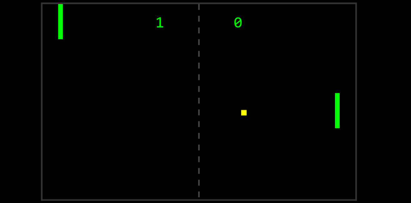 Pong with many settings (Ai and human opponent)