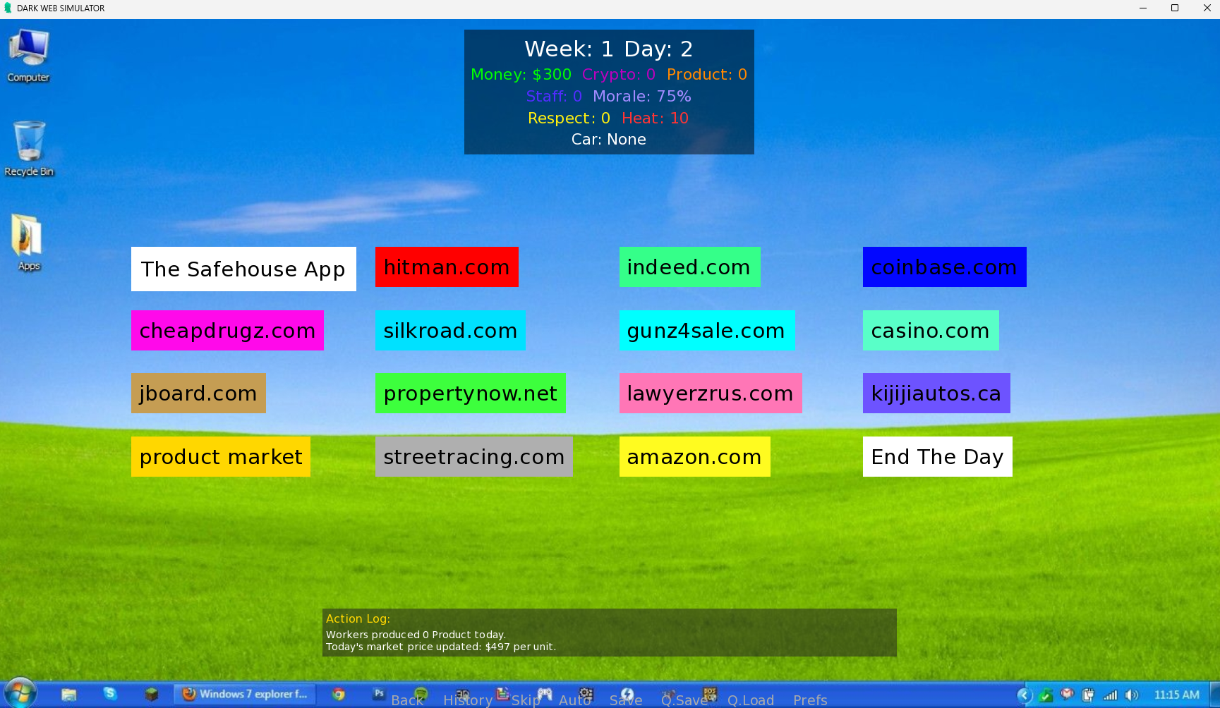 DARK WEB SIMULATOR