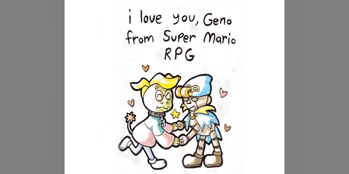 Cover image for i love you, Geno from Super Mario RPG