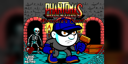 Cover image for Phantomas Adventures: Dracula's Castle