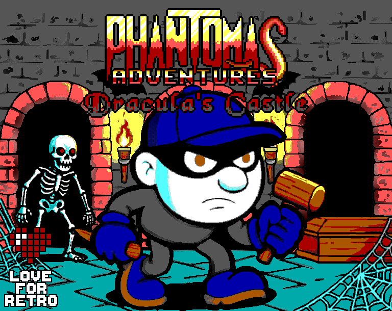 Cover image for Phantomas Adventures: Dracula's Castle