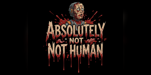 Cover image for Absolutely Not Not Human