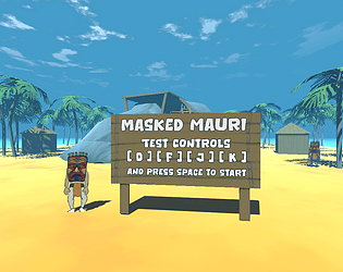 Masked Mauri game screenshot