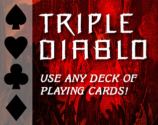 Triple Diablo - Playing Card RPG