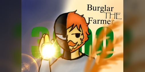 Cover image for Burglar The Farmer 3000