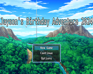 Jayson's Birthday Adventure 2024 game screenshot
