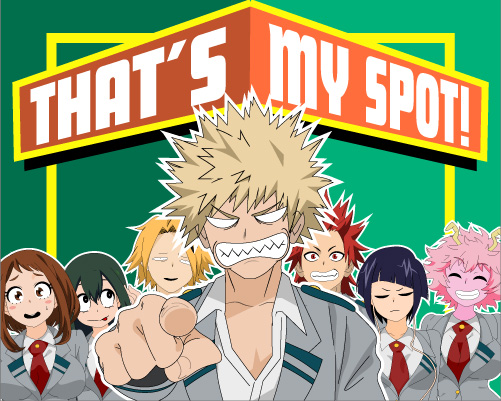 Cover image for THAT'S MY SPOT [MHA anime - My Hero Academia ]